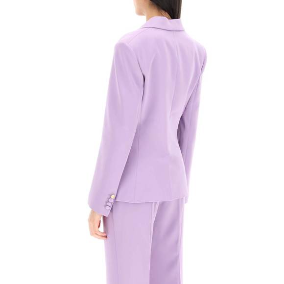 Hebe studio goldie satin blazer - Picture 3 of 4